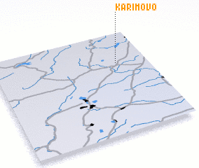 3d view of Karimovo