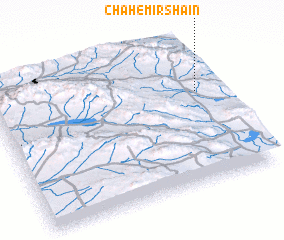 3d view of Chāh-e Mīr Shāin