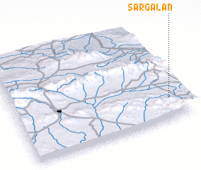 3d view of Sar Galān