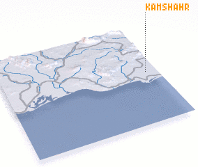 3d view of Kamshahr