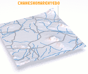 3d view of Chāh-e Shomāreh-ye Do
