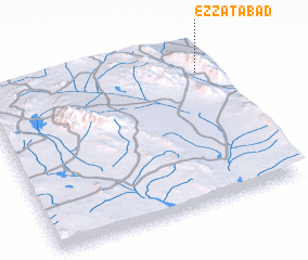 3d view of ‘Ezzatābād