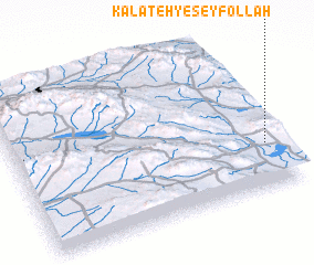 3d view of Kalāteh-ye Seyfollāh