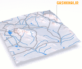 3d view of Gashkhalīr