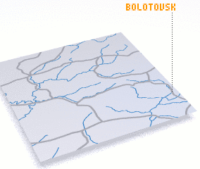 3d view of Bolotovsk