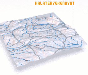 3d view of Kalāteh-ye Kenāyat