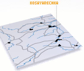 3d view of Kosaya Rechka