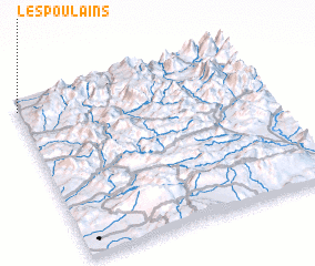 3d view of Les Poulains