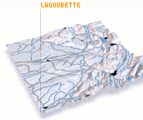 3d view of La Goubette