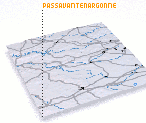 3d view of Passavant-en-Argonne