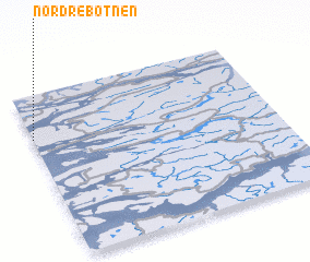 3d view of Nordre Botnen