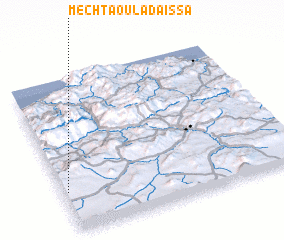 3d view of Mechta Oulad Aïssa