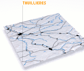 3d view of Thuillières