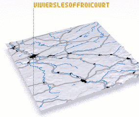 3d view of Viviers-lès-Offroicourt