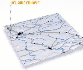 3d view of Velaine-en-Haye