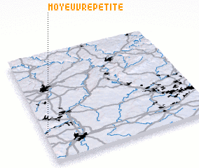 3d view of Moyeuvre-Petite