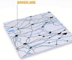 3d view of Broekland