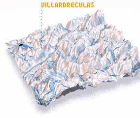 3d view of Villard-Reculas