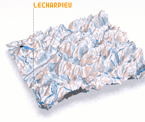 3d view of Le Charpieu