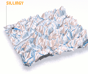 3d view of Sillingy