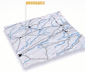 3d view of Amondans