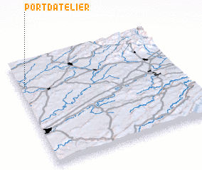 3d view of Port dʼAtelier