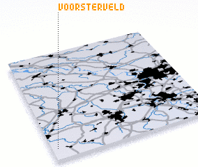 3d view of Voorsterveld