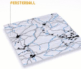 3d view of Fënsterdall