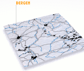 3d view of Bergem