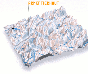 3d view of Armentier Haut