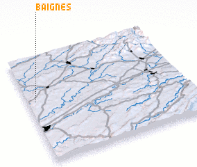 3d view of Baignes