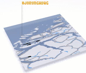 3d view of Hjørungavåg