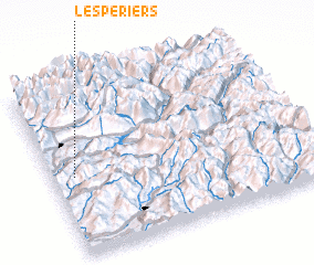 3d view of Les Periers