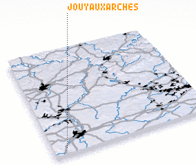 3d view of Jouy-aux-Arches