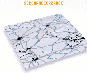 3d view of Serémange-Erzange