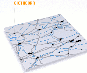3d view of Giethoorn