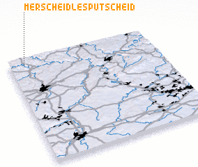 3d view of Merscheid-lès-Putscheid