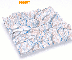 3d view of Piégut