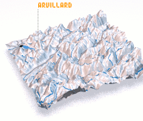 3d view of Arvillard