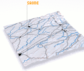 3d view of Saône