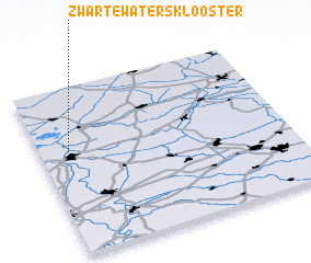 3d view of Zwartewatersklooster