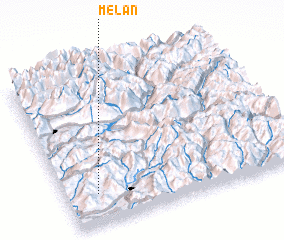 3d view of Mélan