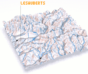 3d view of Les Auberts