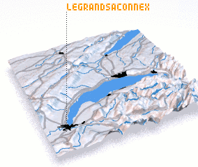 3d view of Le Grand-Saconnex