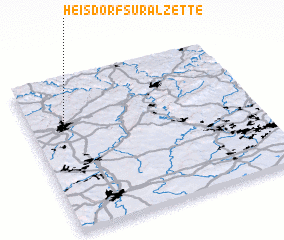 3d view of Heisdorf-sur-Alzette