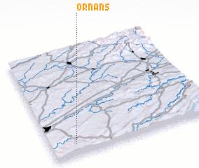 3d view of Ornans