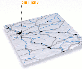3d view of Pulligny