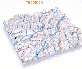 3d view of Turriers