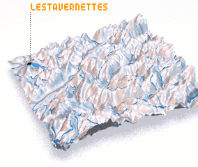 3d view of Les Tavernettes