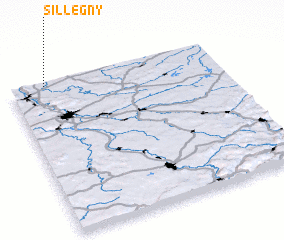 3d view of Sillegny